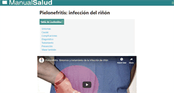 Desktop Screenshot of pielonefritis.org